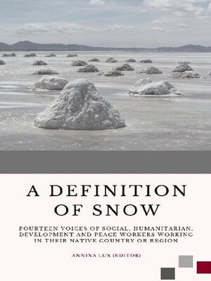 cover image of A Definition of Snow